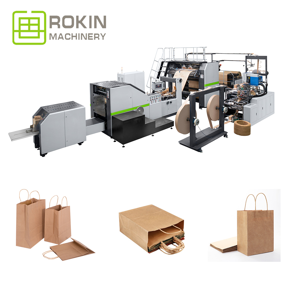 Versatile Advanced Paper Bag Making Machine for Packaging