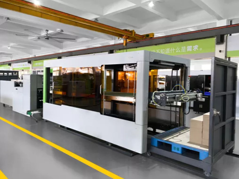 KK130A High Precision Full Automatic Cardboard Slitting Machine